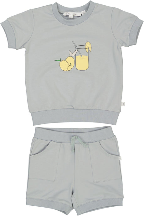 Elle & Boo Baby Boys Girls Lemonade Outfit - SB4CP5016E