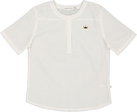 Charlotte & George Boys Short Sleeve Dress Shirt - SB4CP5025