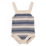 Hopscotch Baby Boys Textured Knit Romper - SB6CP7323O