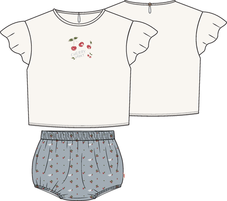 Analogie by Lil Legs Common Folk Collection Baby Girls Toddler Outfit - CFTGS