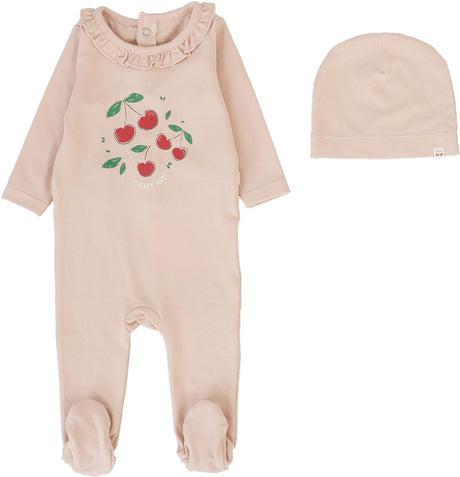 Analogie by Lil Legs Common Folk Collection Baby Girls Cotton Footie - CFGFS