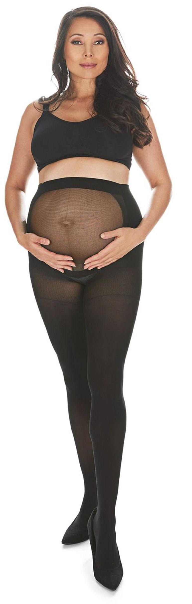 Memoi Womens Maternity 60 Denier Opaque Tights - MA-404
