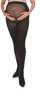 Memoi Womens Maternity 60 Denier Opaque Tights - MA-404