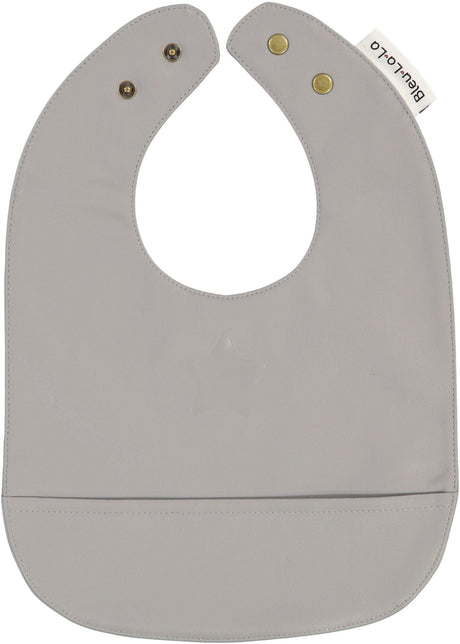 Bleu La La Vegan Leather Bib - Imprint