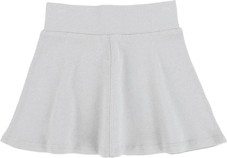 Lil Legs Ribbed Basic Collection Girls Skirt