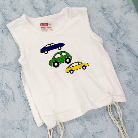 ShirtStop Boys Custom Tzitzis with Vinyl Name and Design