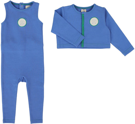 Analogie by Lil Legs Boating Crew Collection Baby Boys Footie Outfit & Cardigan Set - BCF