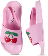 Memoi Girls Cherry Slides - MKS-0036