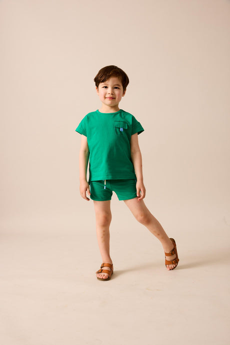 Analogie by Lil Legs Boating Crew Collection Boys Short Sleeve Pocket T-shirt - BCPTE