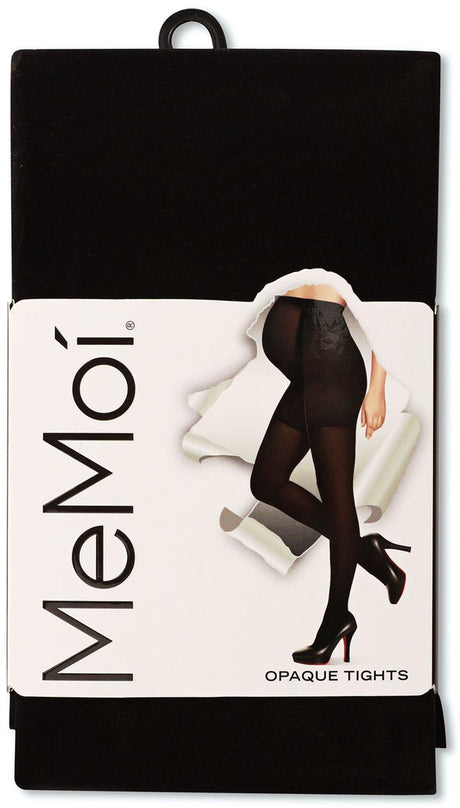 Memoi Womens Maternity 80 Denier Comfort Opaque Tights - MA-405