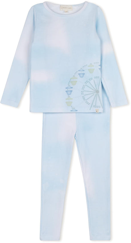 L'amour Lou Boys Girls Cotton Ferris Wheel Pajamas - LLS26
