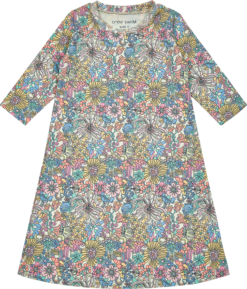 Crew Kids Girls Floral Swim Dress