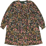 Klai Girls Velvet Crinkle Dress - TD32110