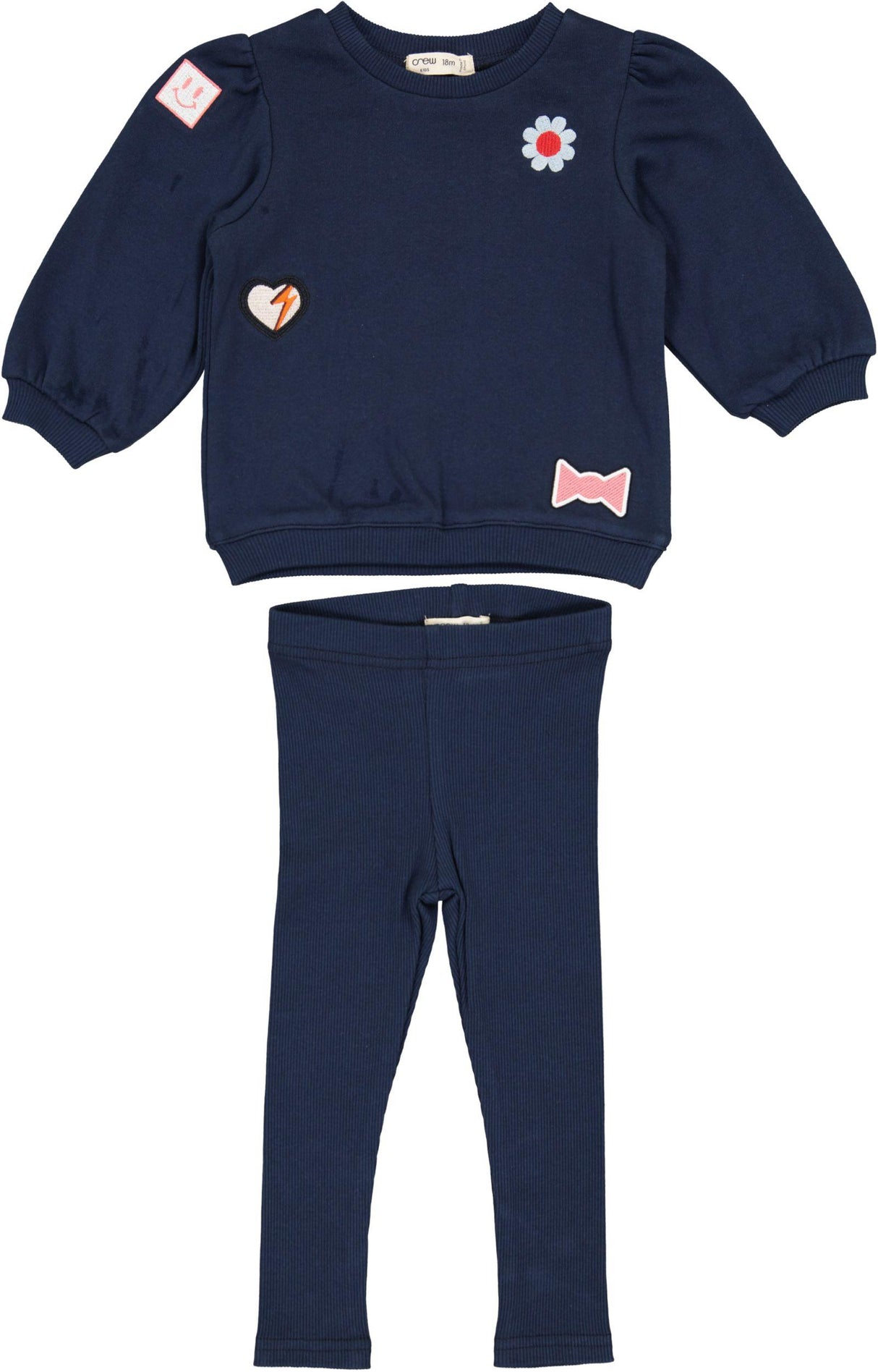 Crew Kids Baby Girls Outfit - AL3023