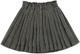 Klai Girls Pleated Houndstooth Skirt - TD32120