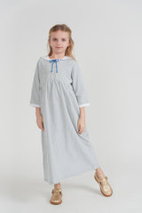 Lola Girls Sailor Collar Maxi Robe - SB6CP7411