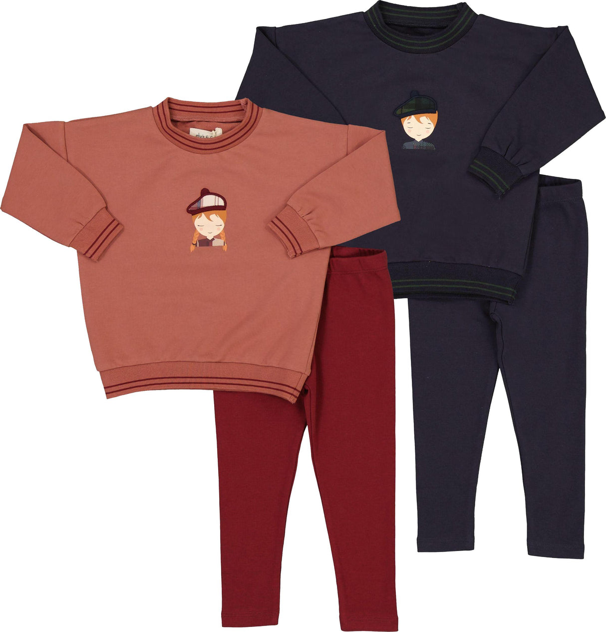 Ely's & Co Baby Boys Girls Scottish Outfit - AW26-0064-0065-LS