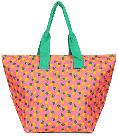 Memoi Pineapple Makeup and Tote Bag Set - MGV08079