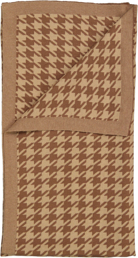 ShirtStop Baby Boys Girls Houndstooth Knit Blanket