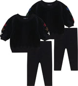 Puddles Baby Boys Girls Velour Outfit - WB6CY3156E