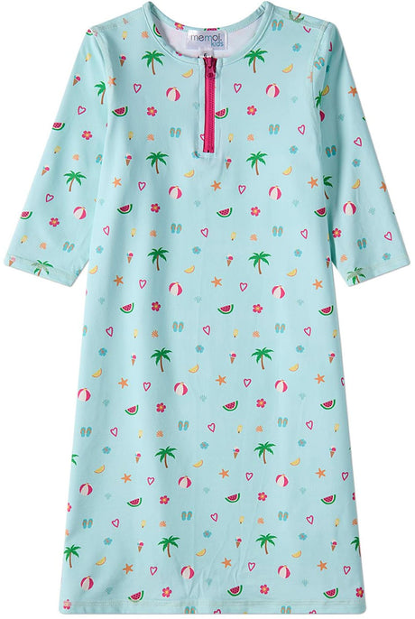 Memoi Girls Summer Fun Swim Dress - MXM10395