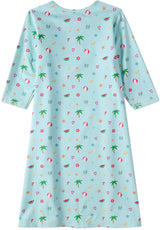 Memoi Girls Summer Fun Swim Dress - MXM10395