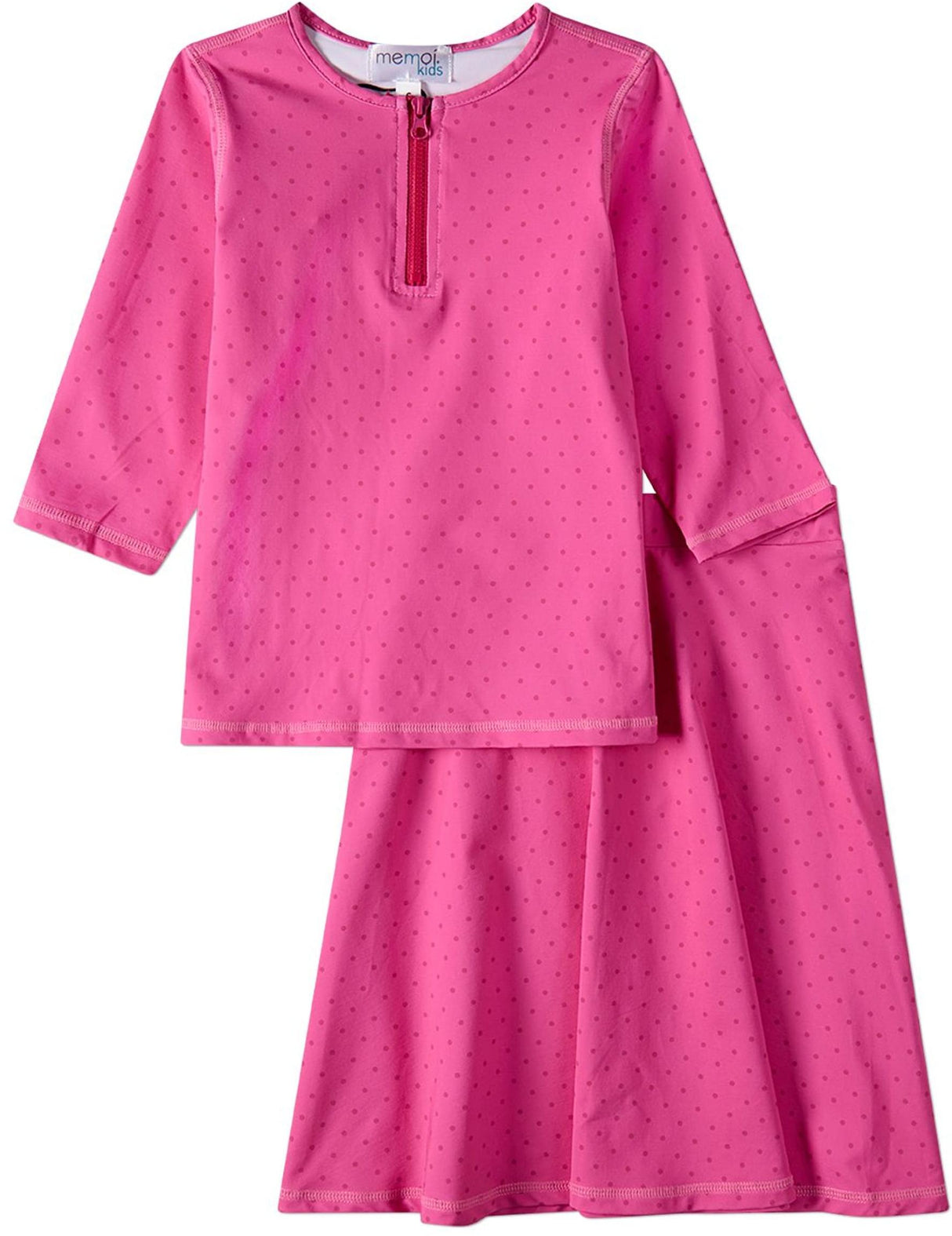 Memoi Girls Polka Dot Swim Outfit - MXM10399