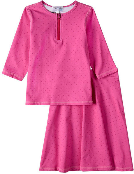 Memoi Girls Polka Dot Swim Outfit - MXM10399