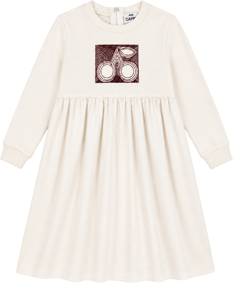 Jolie Capri Girls Embroidered Cherry Dress - WB6CY3035D
