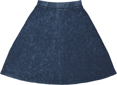 Paniz Womens Stonewash A-Line Skirt - SK525-25