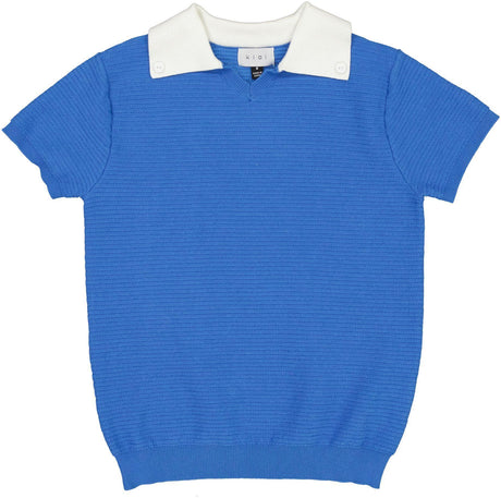 Klai Boys Eliot Knit Short Sleeve Sweater - G2943