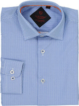 Leo & Zachary Boys Tech Stretch Long Sleeve Dress Shirt - TS520