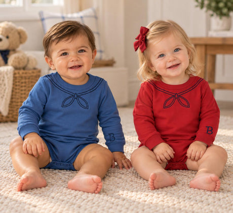 Bonjoy Baby Boys Girls Sailor Romper - TW26001R