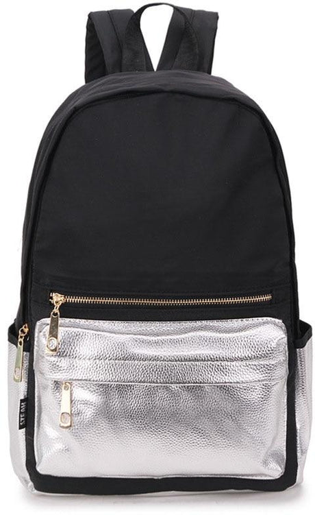 ShirtStop Metallic Pocket Backpack