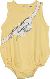 Bonjoy Baby Boys Girls Printed Fanny Pack Romper - BTSS26052R