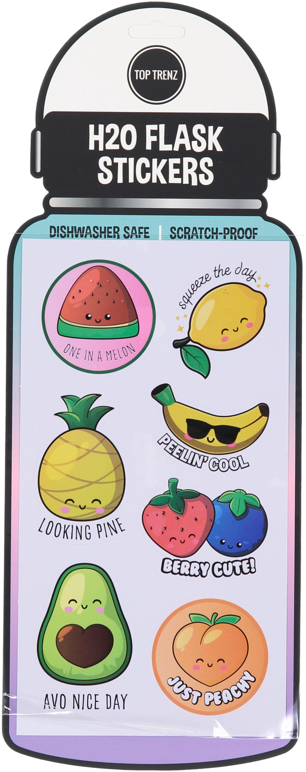 Top Trenz Waterproof Flask Sticker Pack - stick2-Hydro – ShirtStop