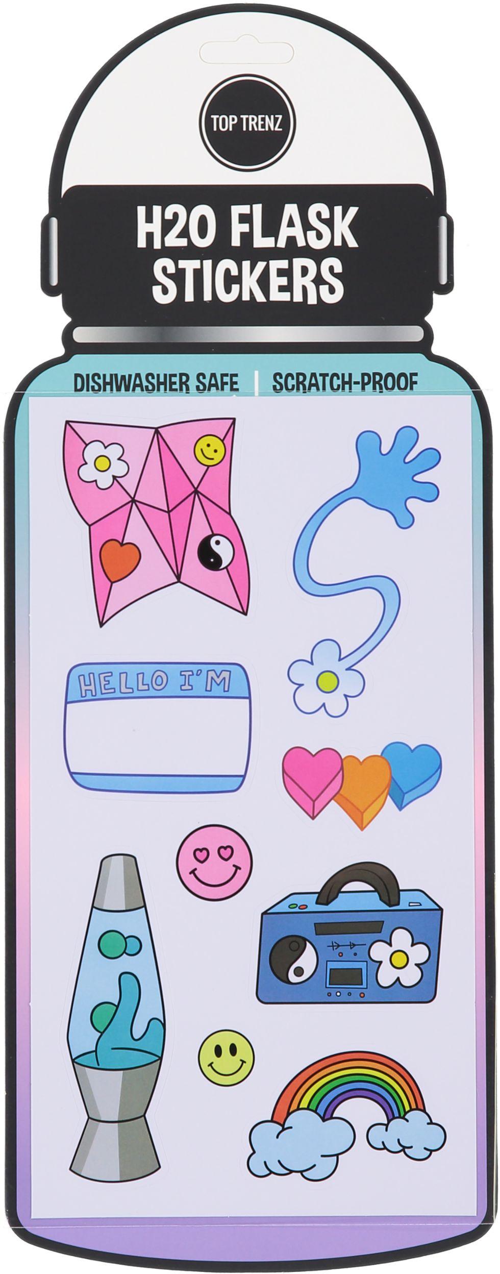 Top Trenz Waterproof Flask Sticker Pack - stick2-Hydro – ShirtStop