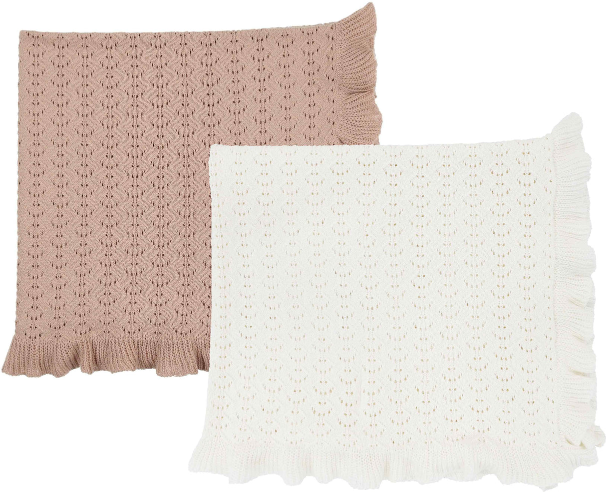 Analogie by Lil Legs Shabbos Collection Baby Toddler Girls Knit Blanket