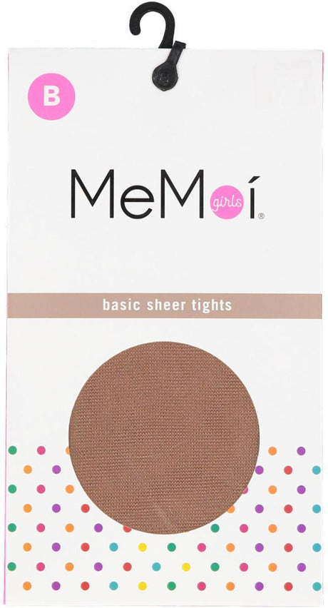 Memoi Girls Basic Sheer 30 Denier Tights Pantyhose - MK-303