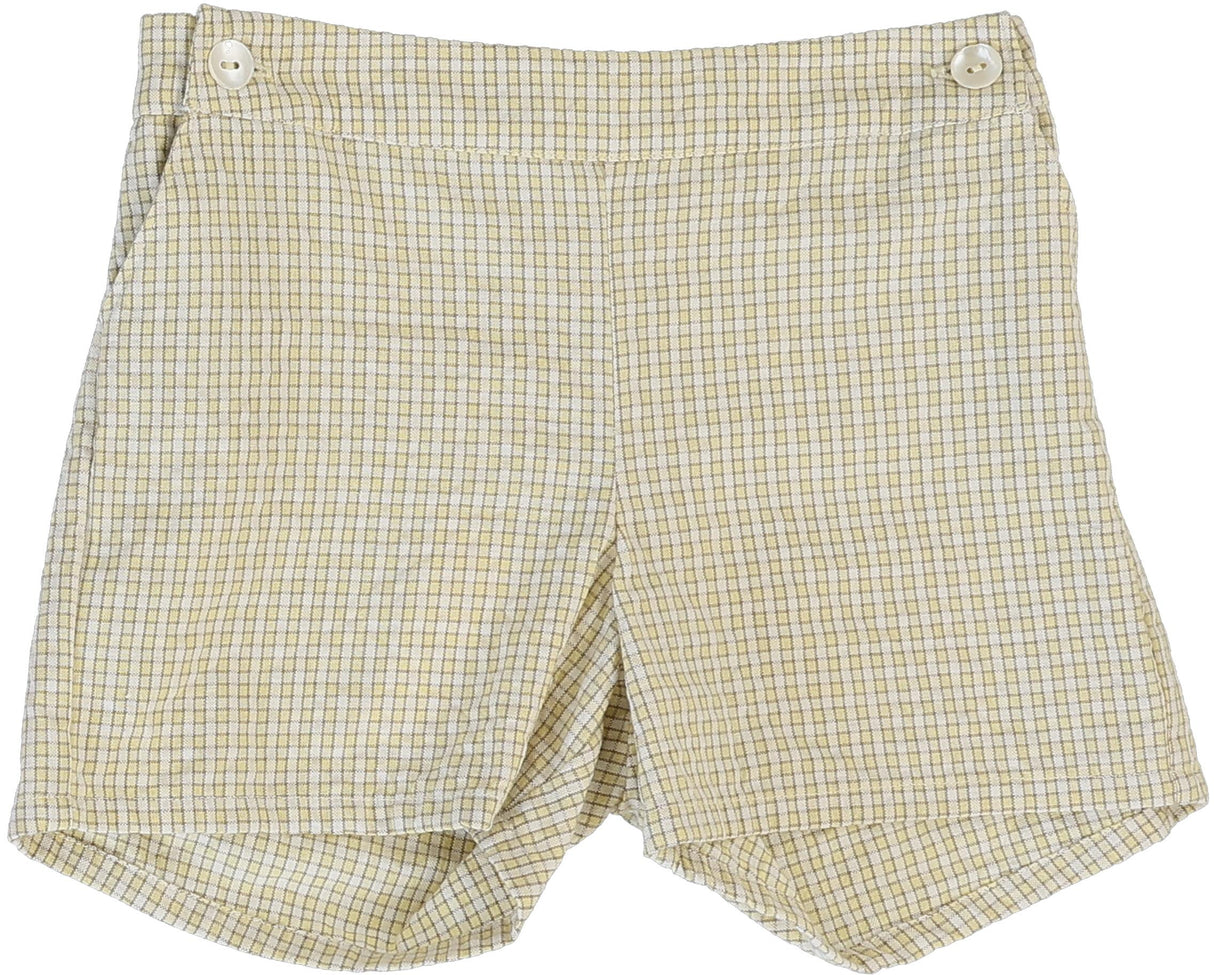 Yellow Mini Plaid