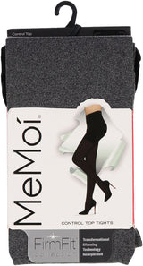 Memoi Womens FirmFit 80 Denier Heather Control Top Tights - MO-894