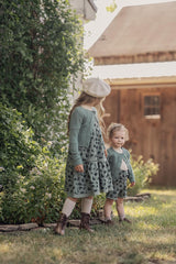 Hopscotch Girls Floral Tiered Jumper - WB4CP7056J
