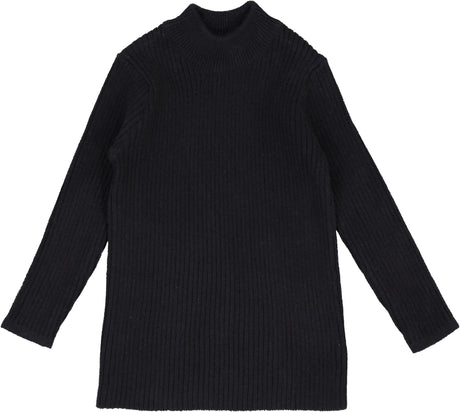 Lil Legs Knit Basic Collection Boys Girls Mock Neck Turtleneck