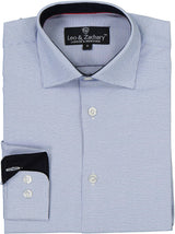 Leo & Zachary Boys Long Sleeve Dress Shirt - 50064