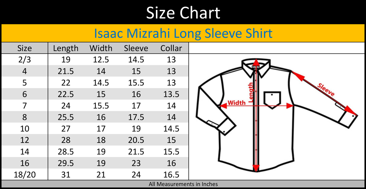 Isaac Mizrahi Boys Navy Long Sleeve Dress Shirt - SH9310