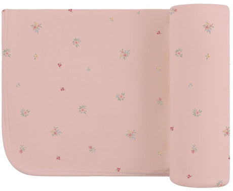 Ely's & Co Baby Girls Printed Floral Cotton Footie, Beanie & Blanket Gift Box Set - AW26-0013