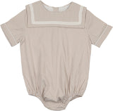 Bonjoy Baby Boys Sailor Stripe Romper - BTSS26014BR