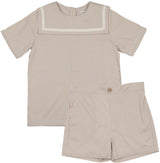 Bonjoy Baby Boys Sailor Stripe Outfit - BTSS26014SS