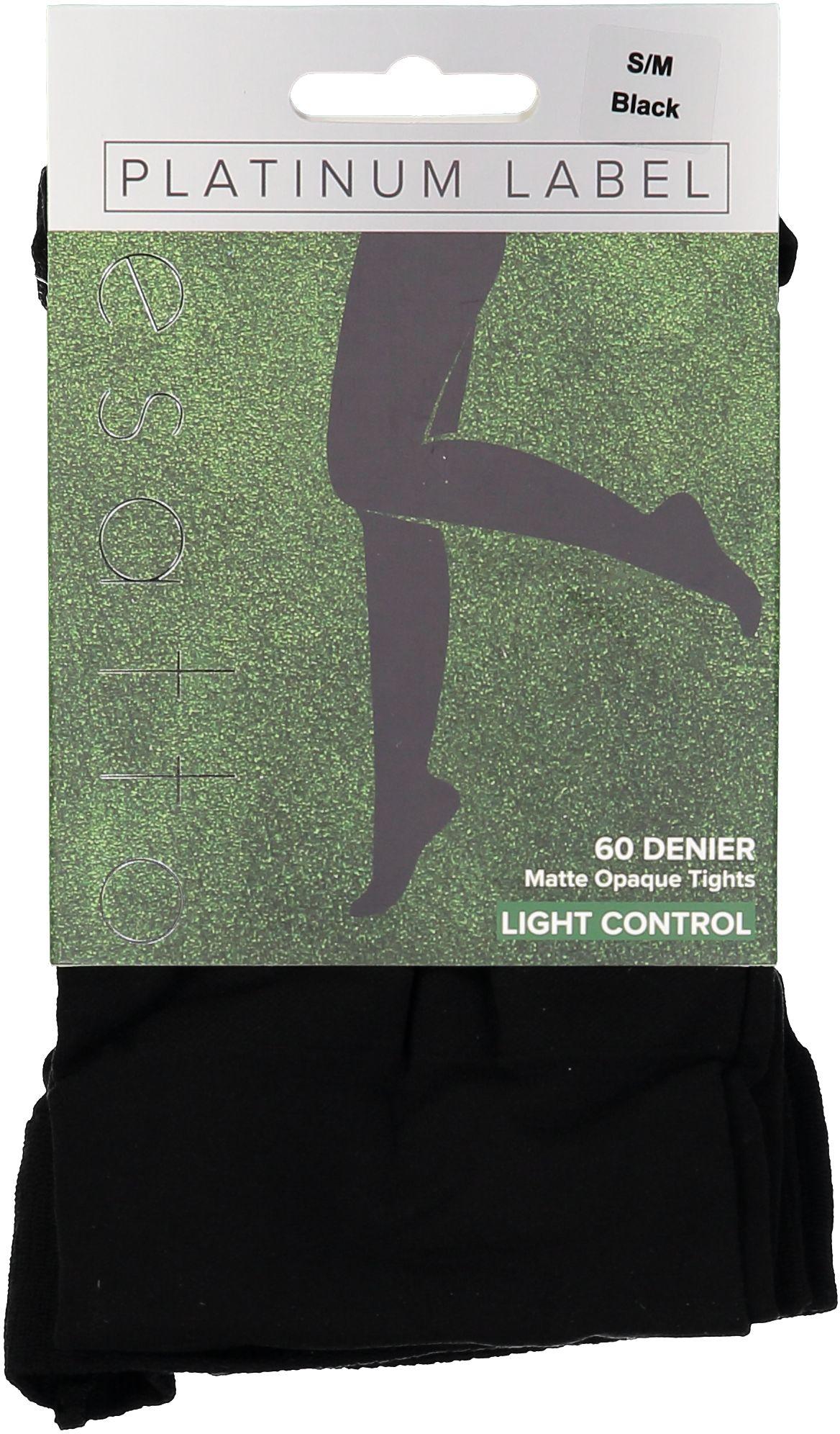 Esatto Womens 60 Denier Matte Opaque Microfiber Light Control Tights - ES150