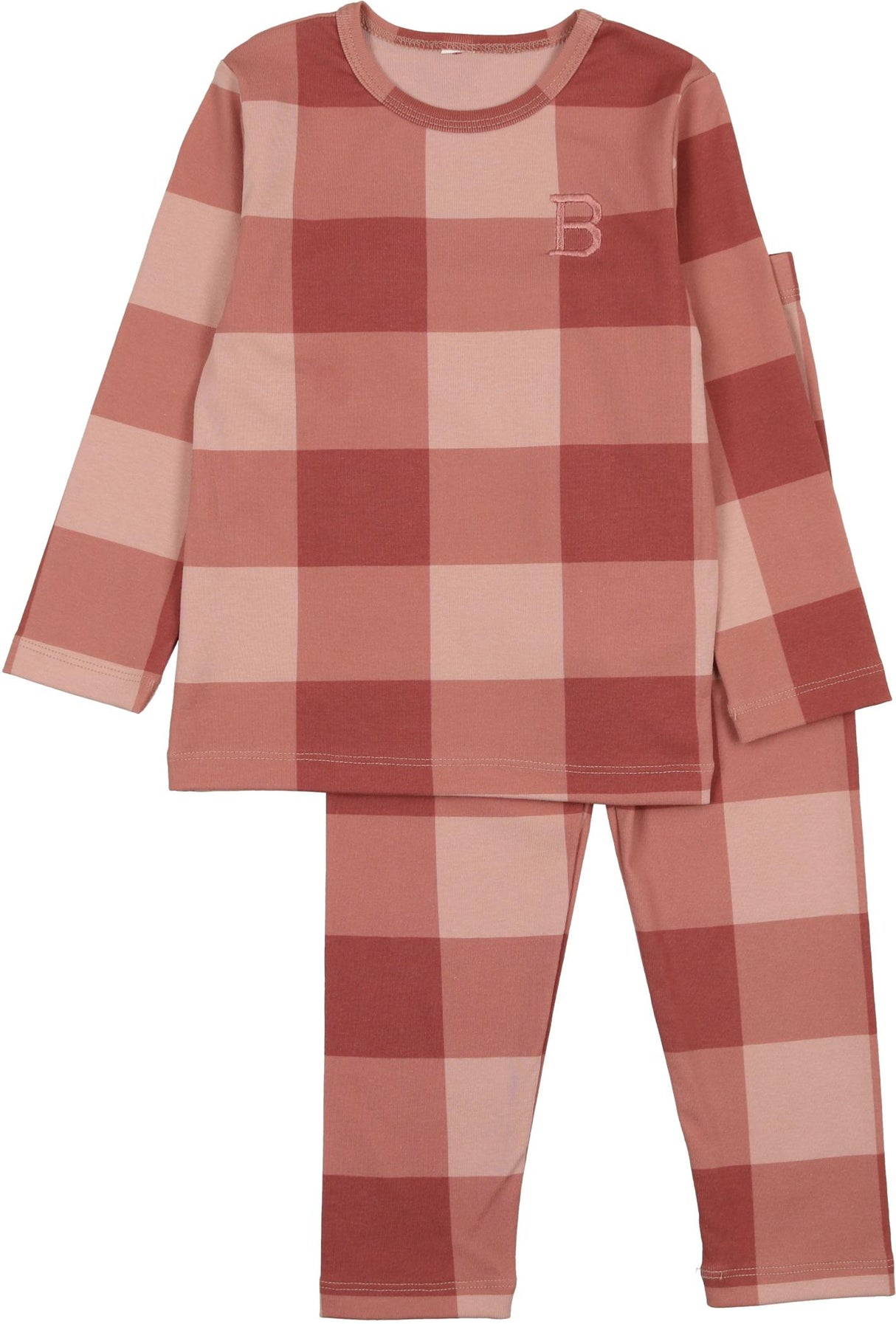 Bonjoy Grid Pajamas - Slate Bonjoy Grid Pajamas - Slate